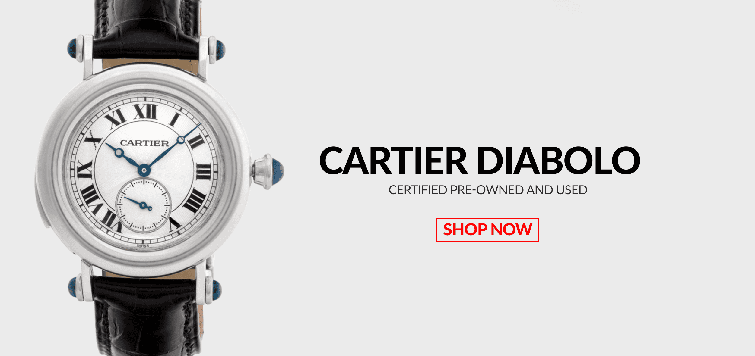 Pre-Owned Certified Used Cartier Diabolo Header